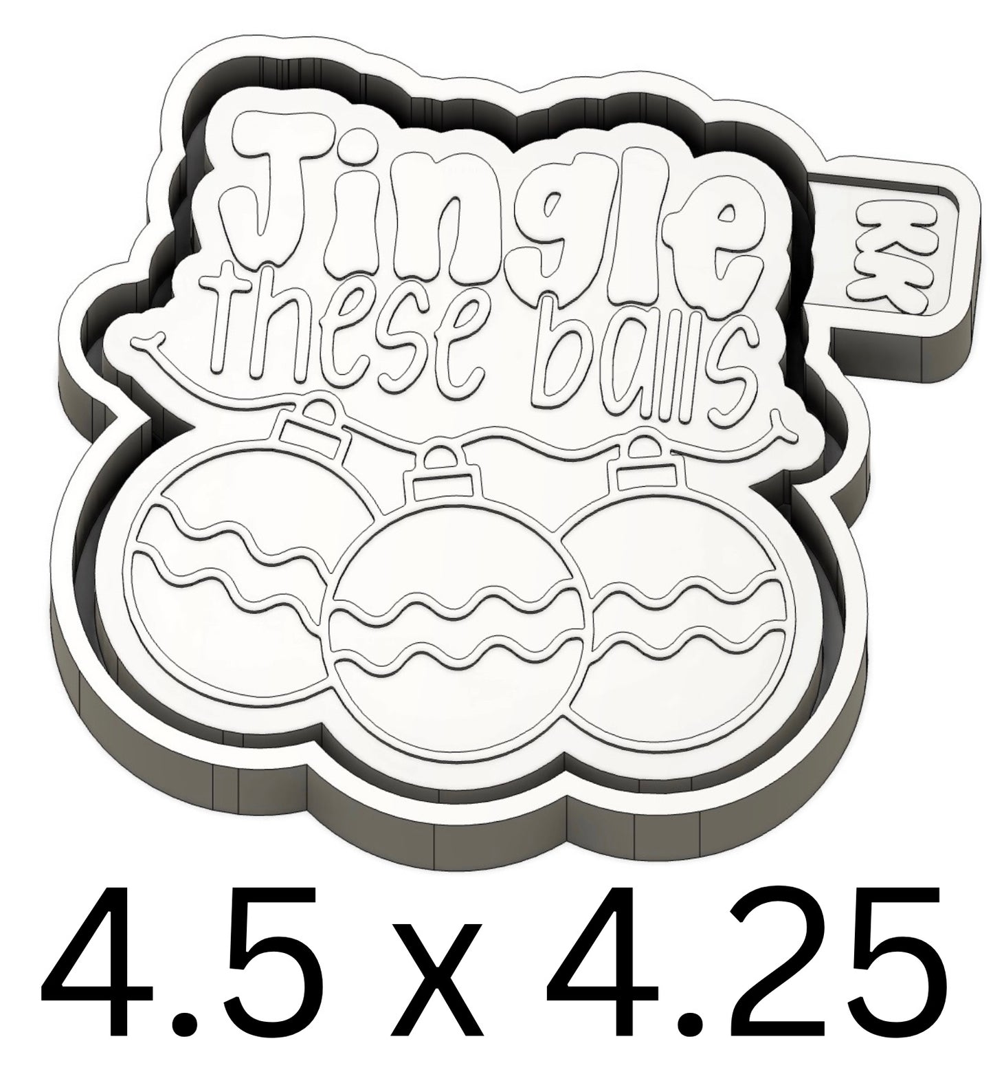 Jingle These Balls Mold
