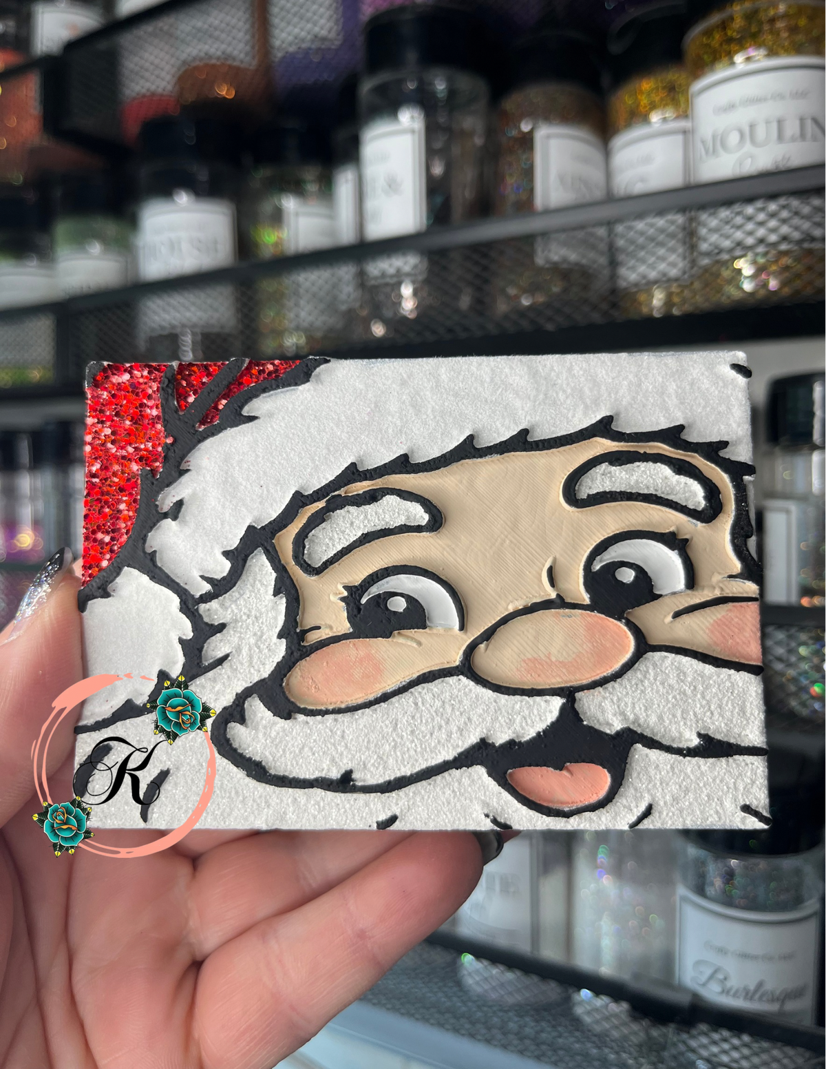 Santa Closeup Mold