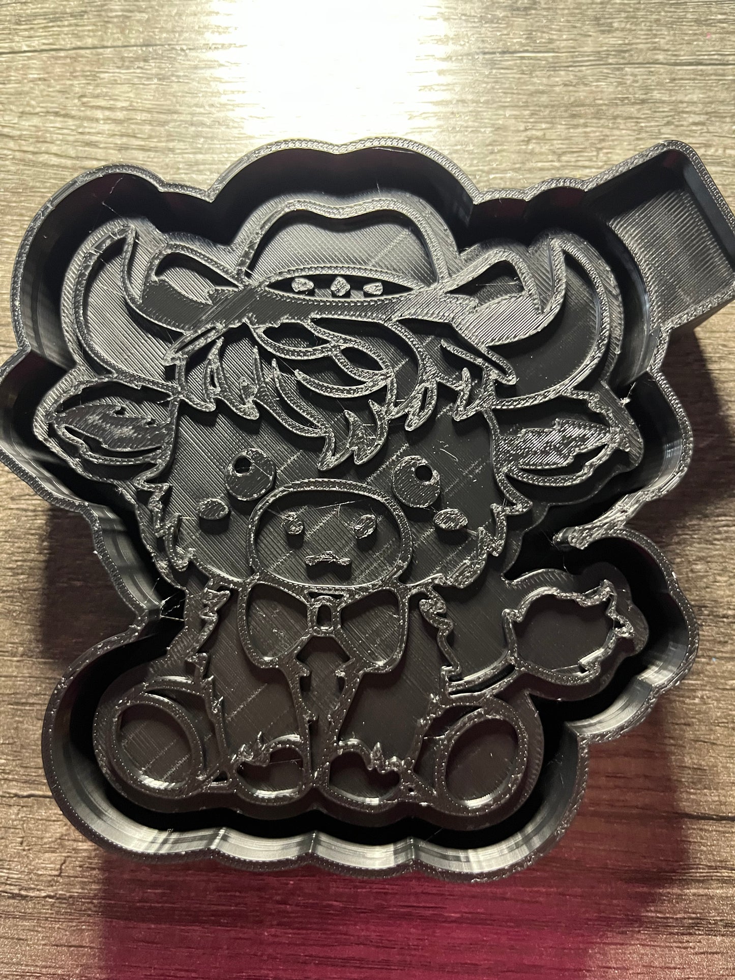 Highland with Cowboy Hat Mold