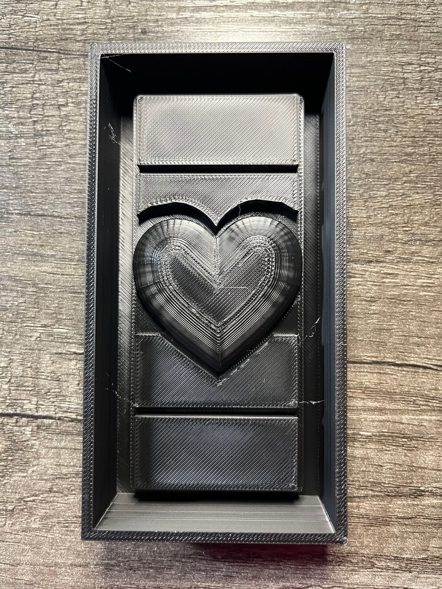 Heart Snap Bar Mold