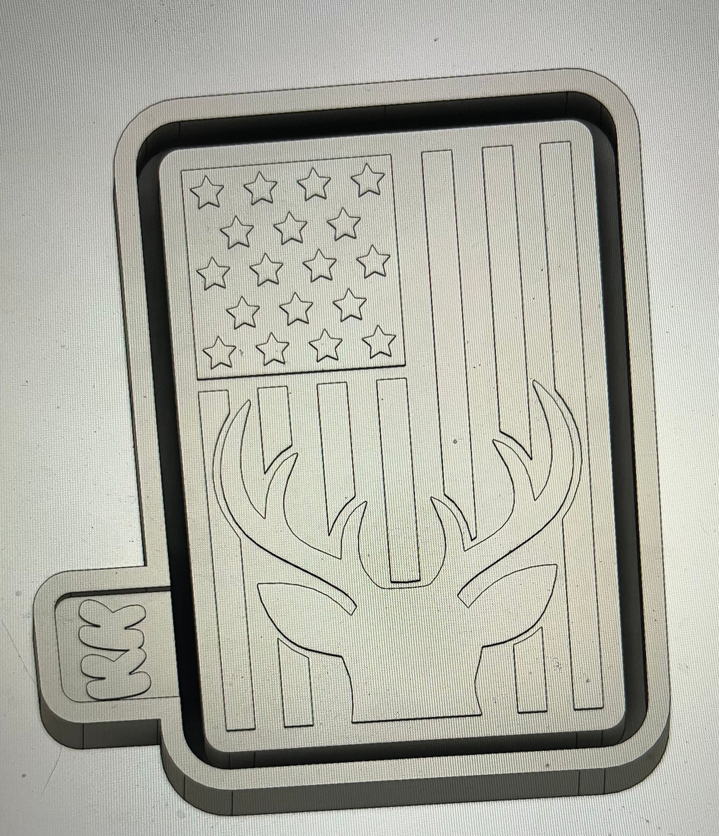 Flag with Buck Mold