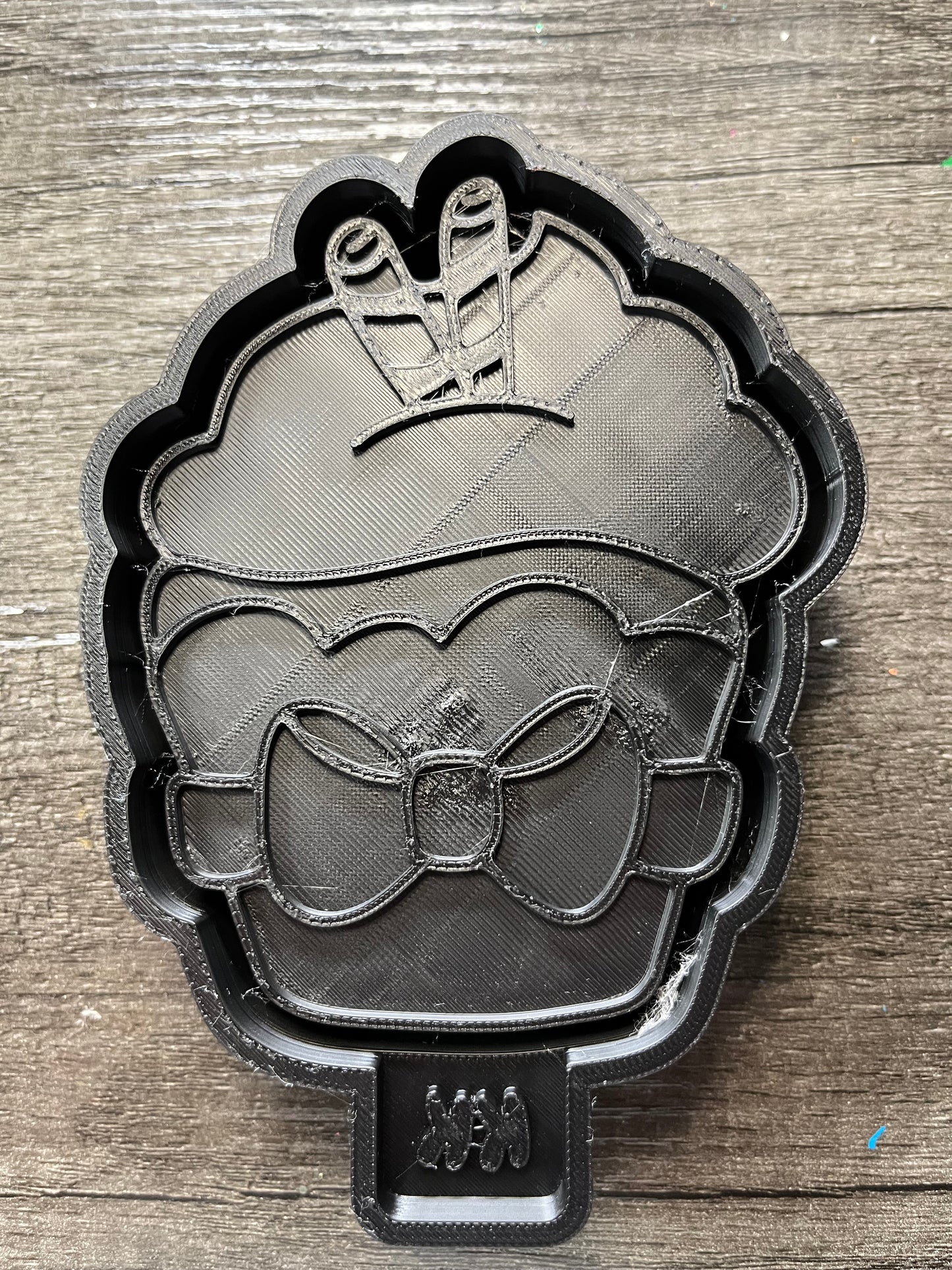 Cupcake with Bow Mold