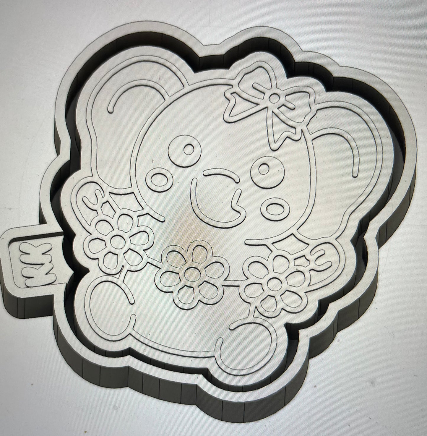 Elephant with Flowers Mold