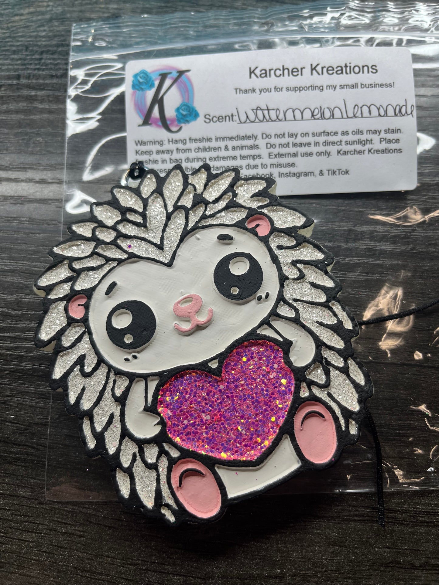 Porcupine…….watermelon lemonade