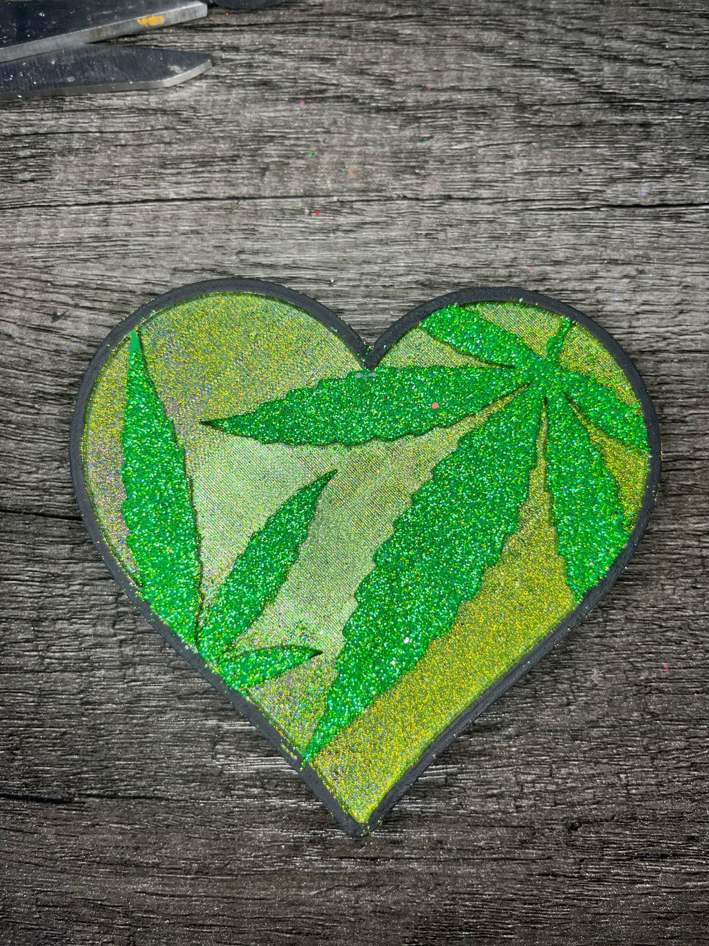 Heart Pot Leaf Freshie