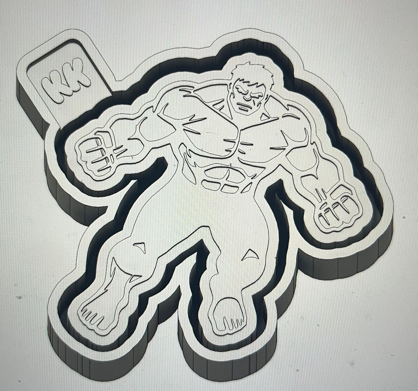 Green Guy Muscles Mold