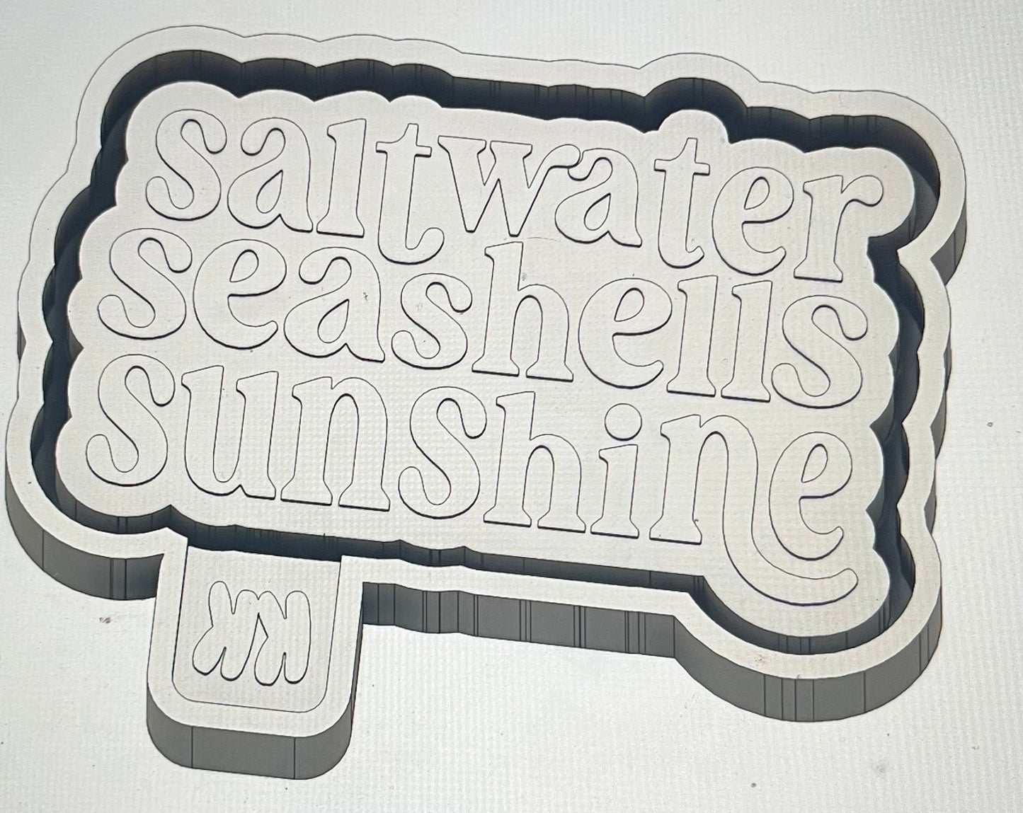 Saltwater Seashells Sunshine Mold
