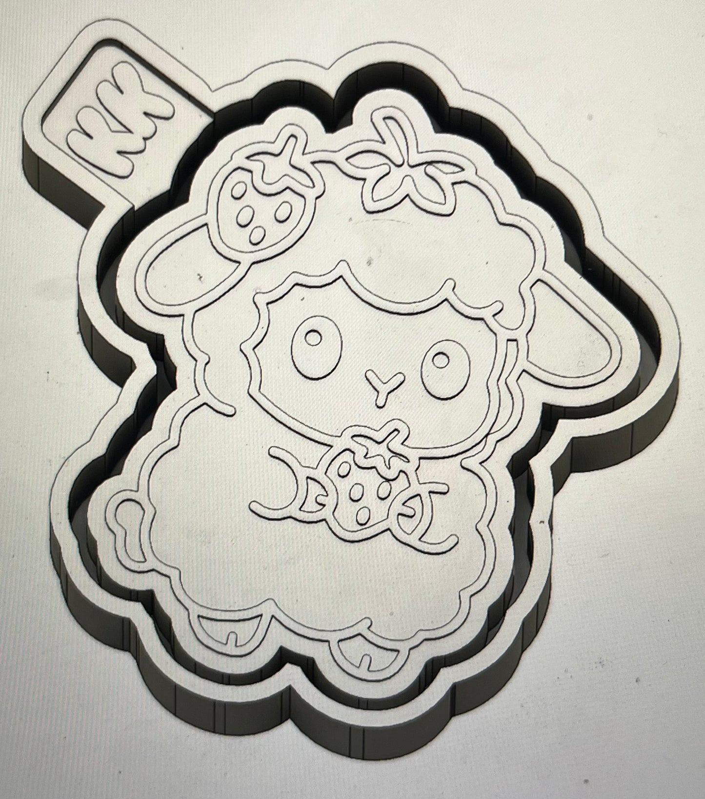 Strawberry Lamb Mold