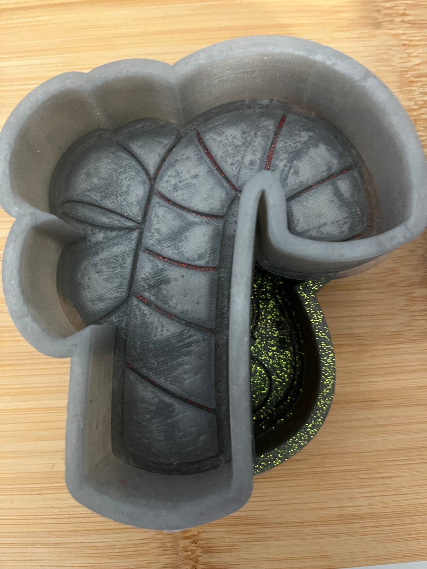 Candy Cane with Bow Destash