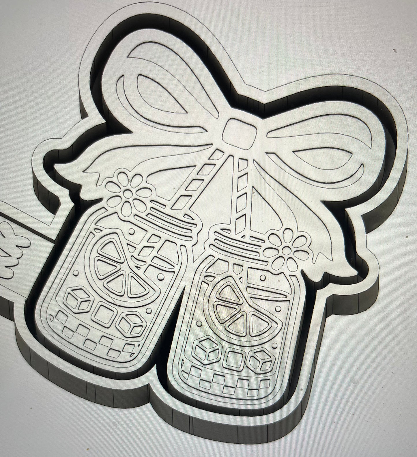 Cherry Lemonade Glasses Mold