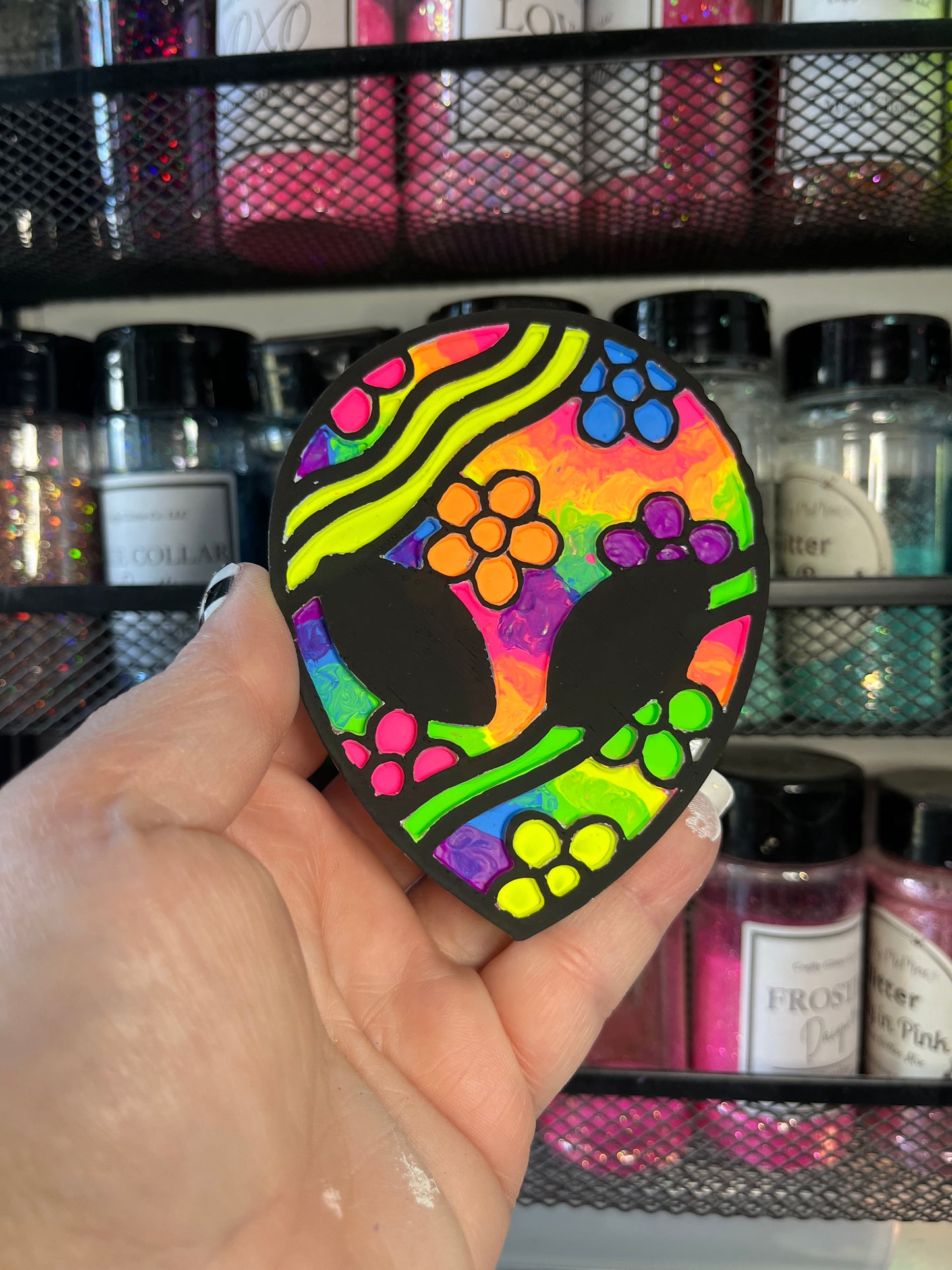 Retro Alien Freshie