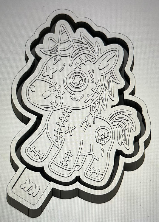 Zombie Unicorn Mold