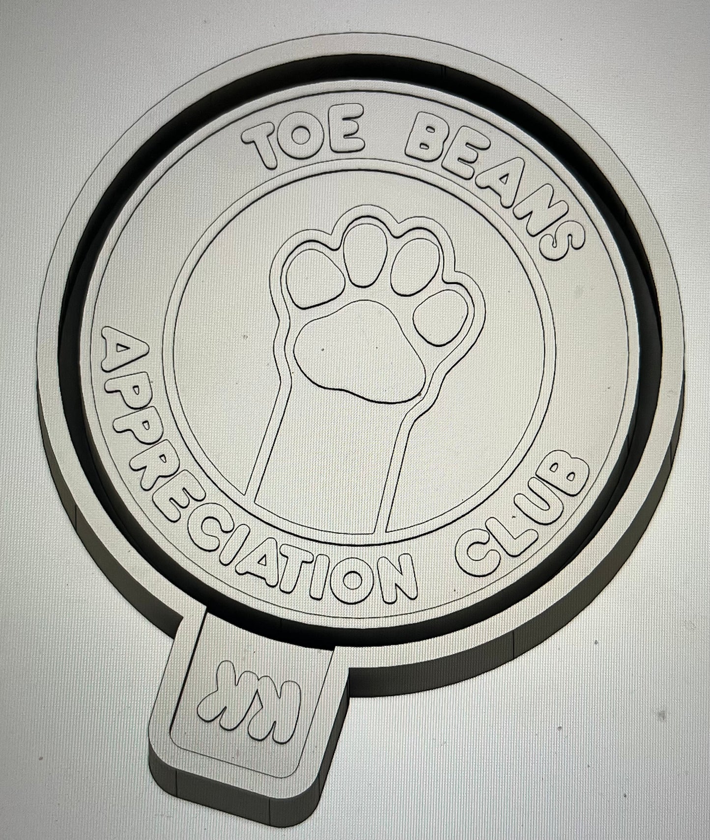 Toe Beans Appreciation Club Mold
