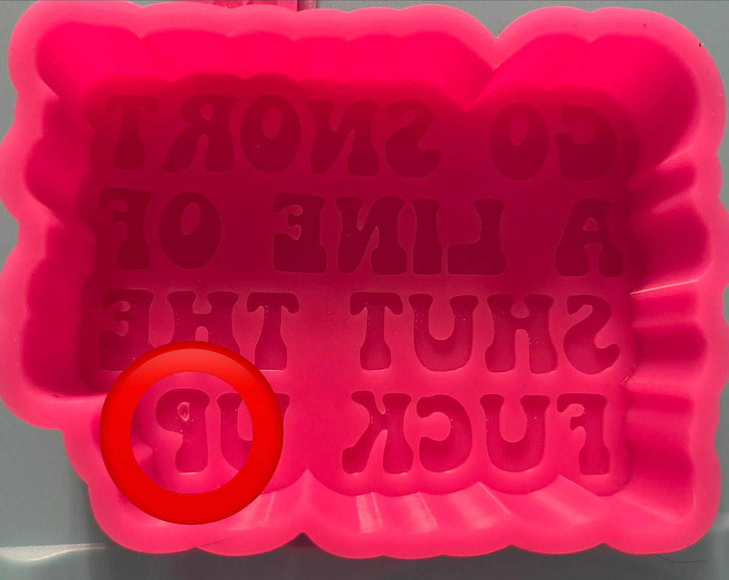 Go Snort A Line…. Mold B-Grade