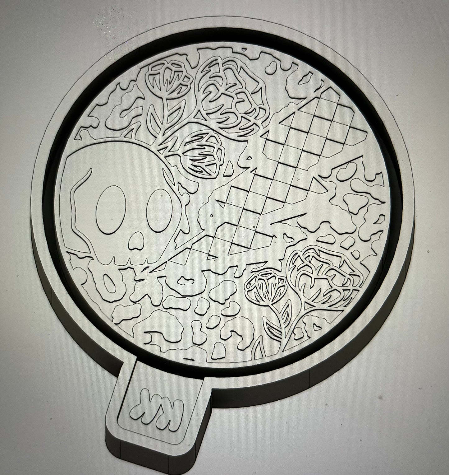 Round with Skull Mold