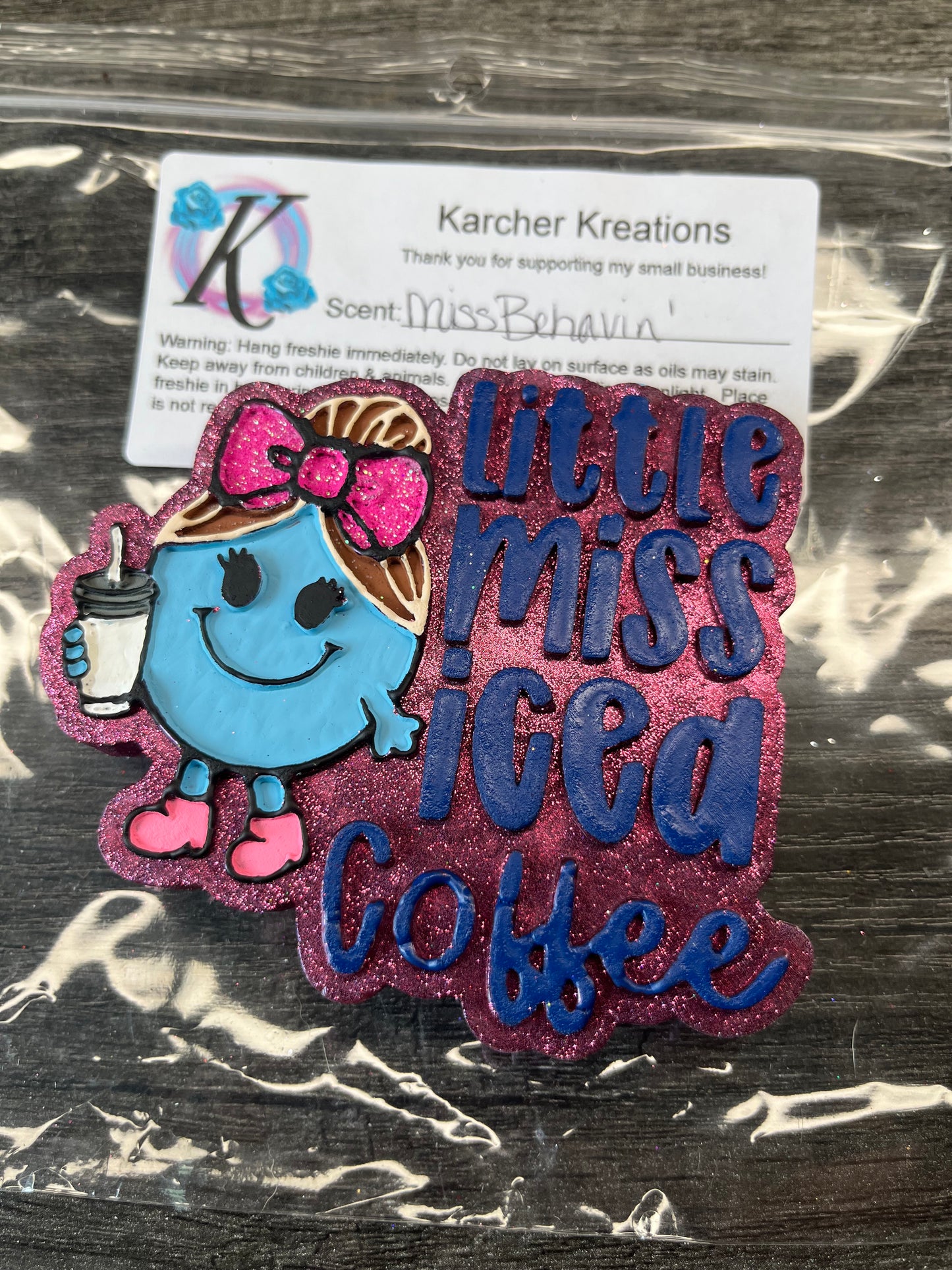 Little Miss Iced Coffee …. Miss Behavin