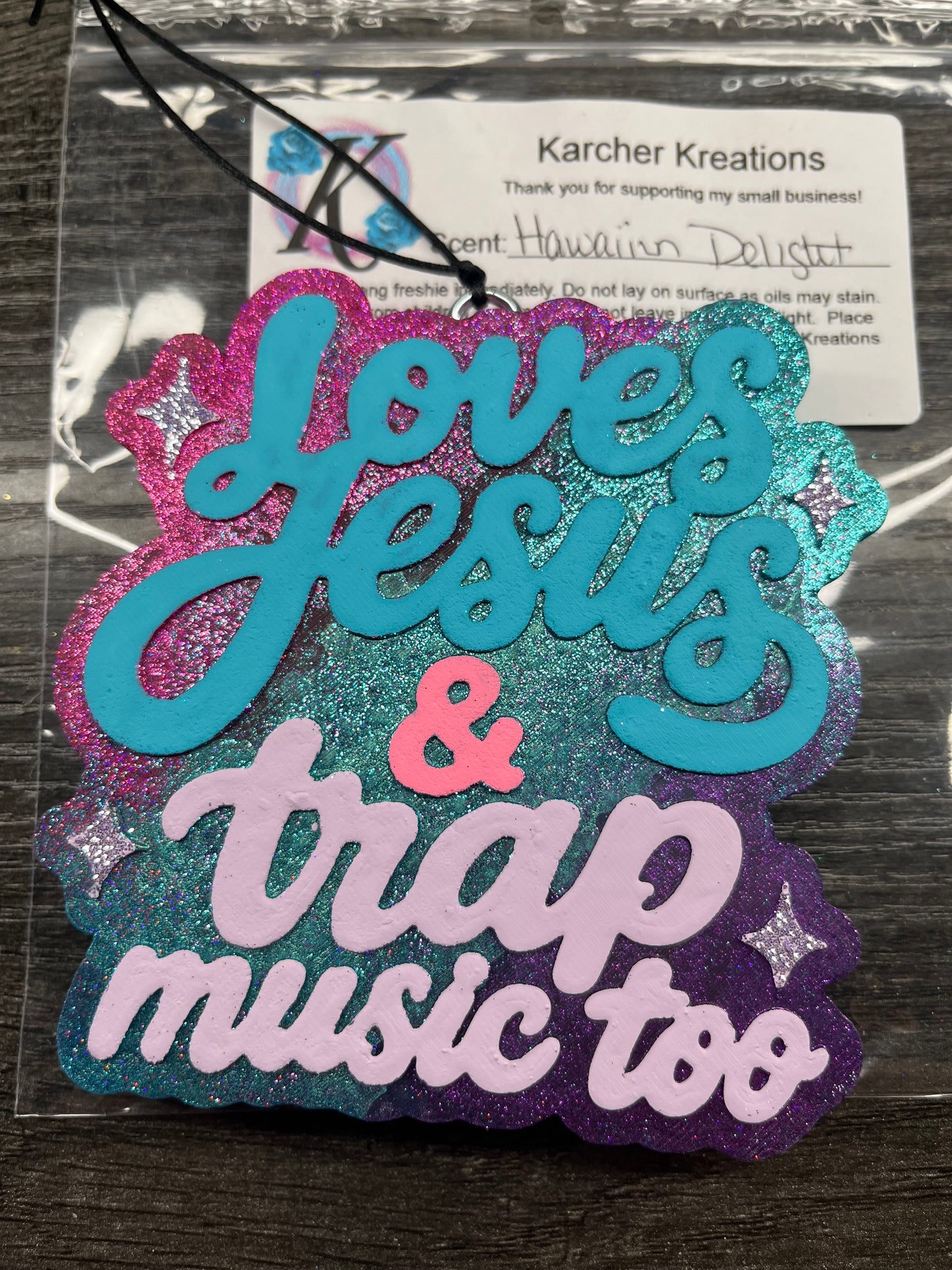 Loves Jesus & Trap Music Too …… Hawaiian Delight