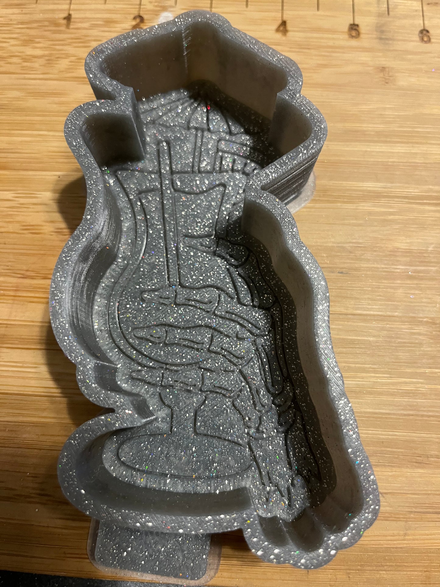 Margarita skull hand destash