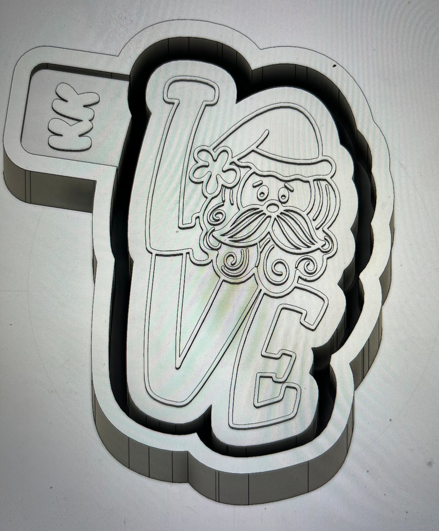 Love Santa Mold
