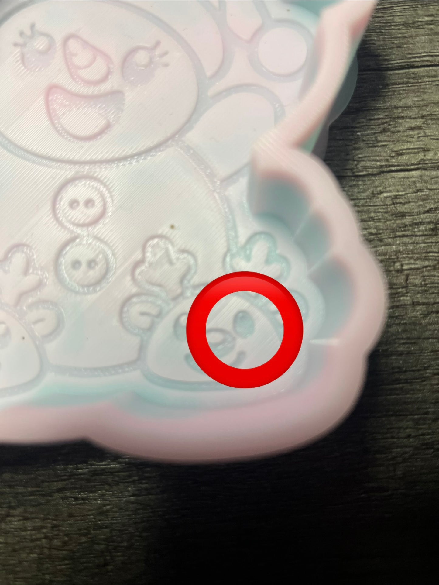 Snowman with Slippers Mold B-Grade