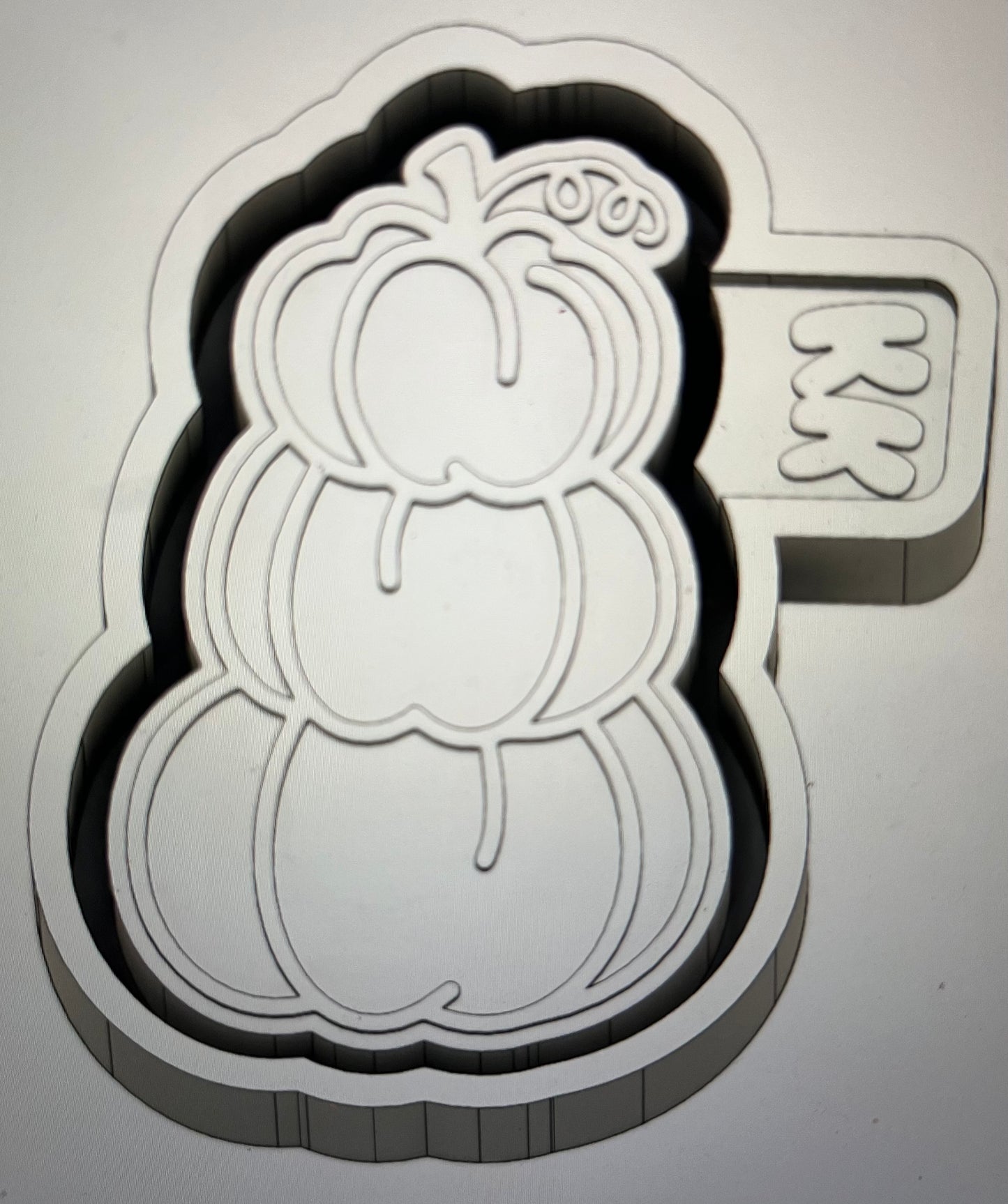 Stacked Pumpkins Mold