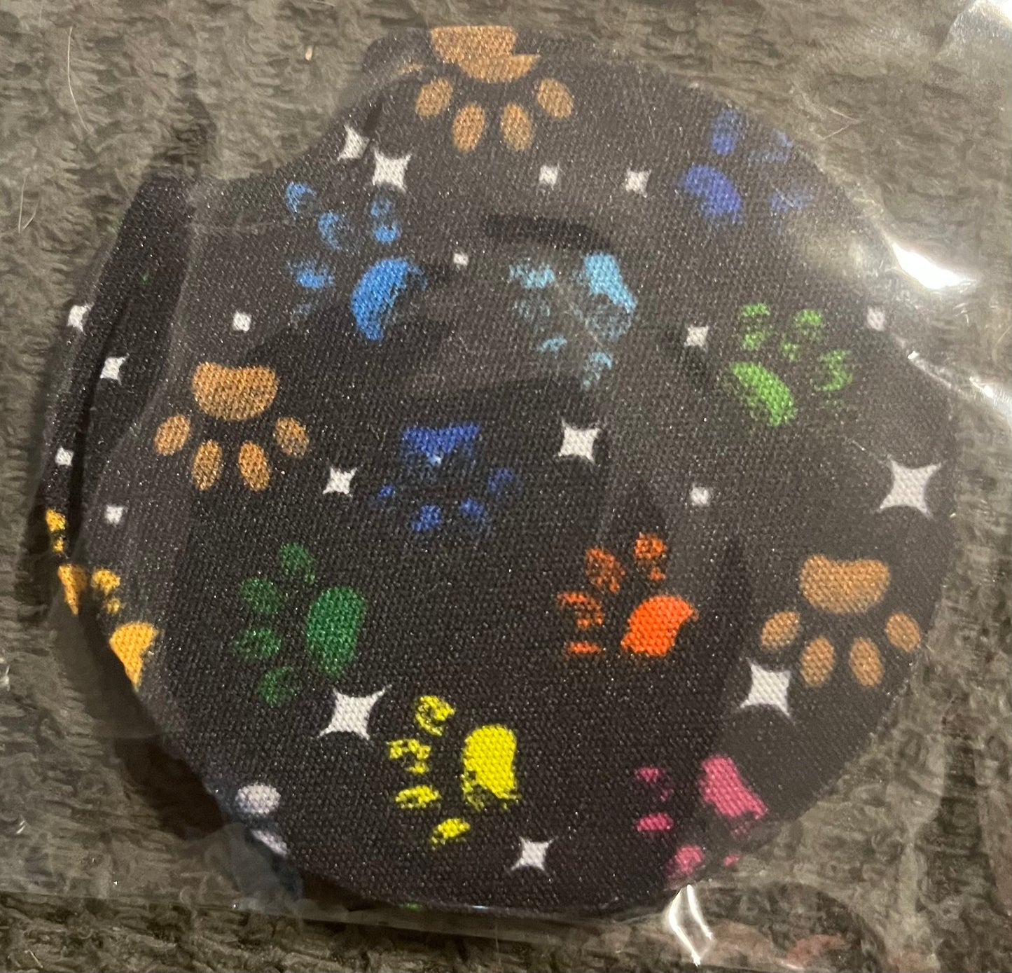 Paw Print Car Coaster 2 pack