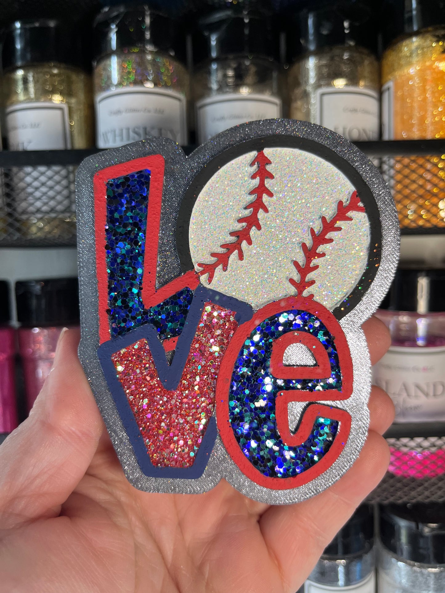 Love Baseball Mold
