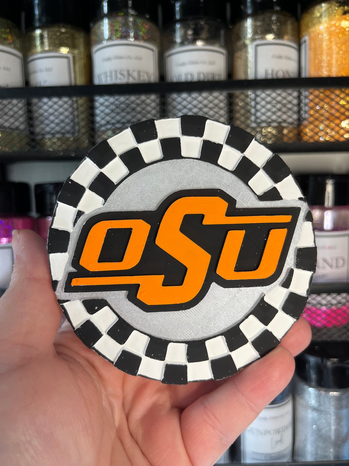 Checkered Print OSU Mold