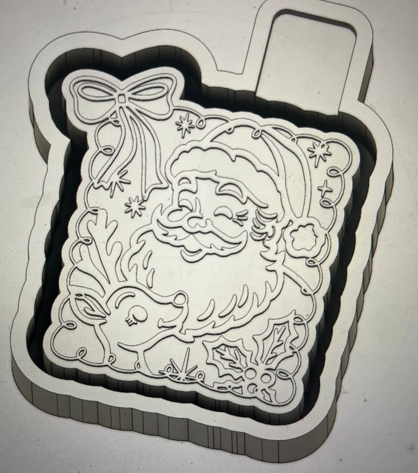 Vintage Santa Mold