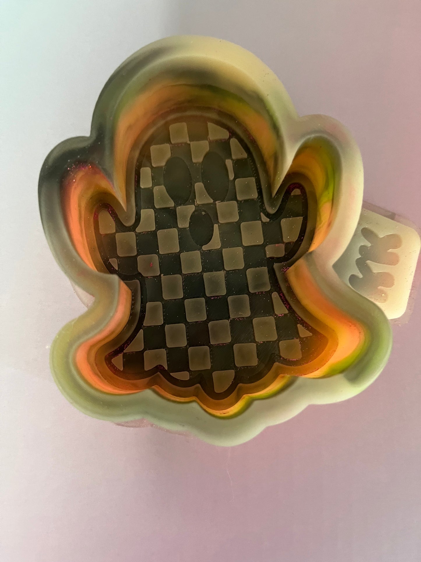 Checkered Print Ghost Destash