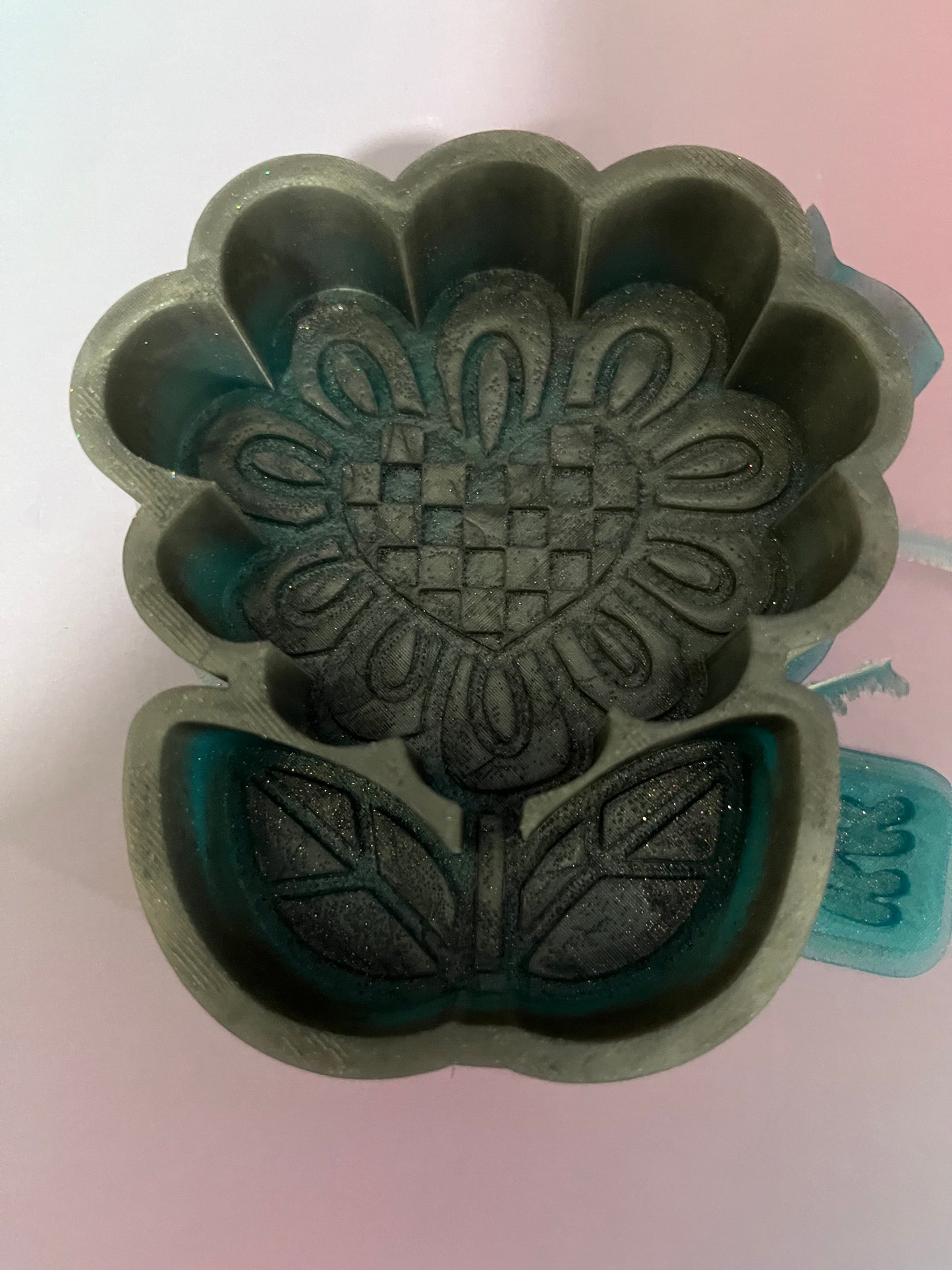 Flower checkered Heart destash