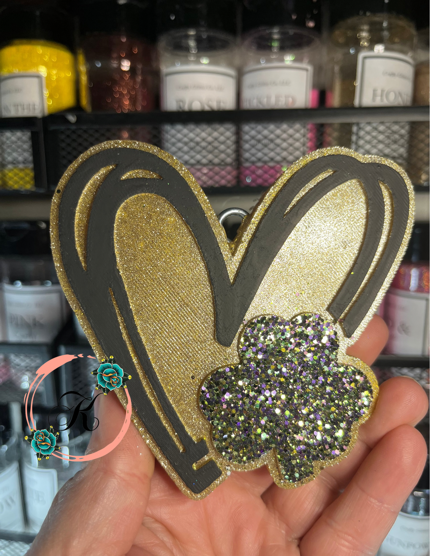 Heart Clover Freshie