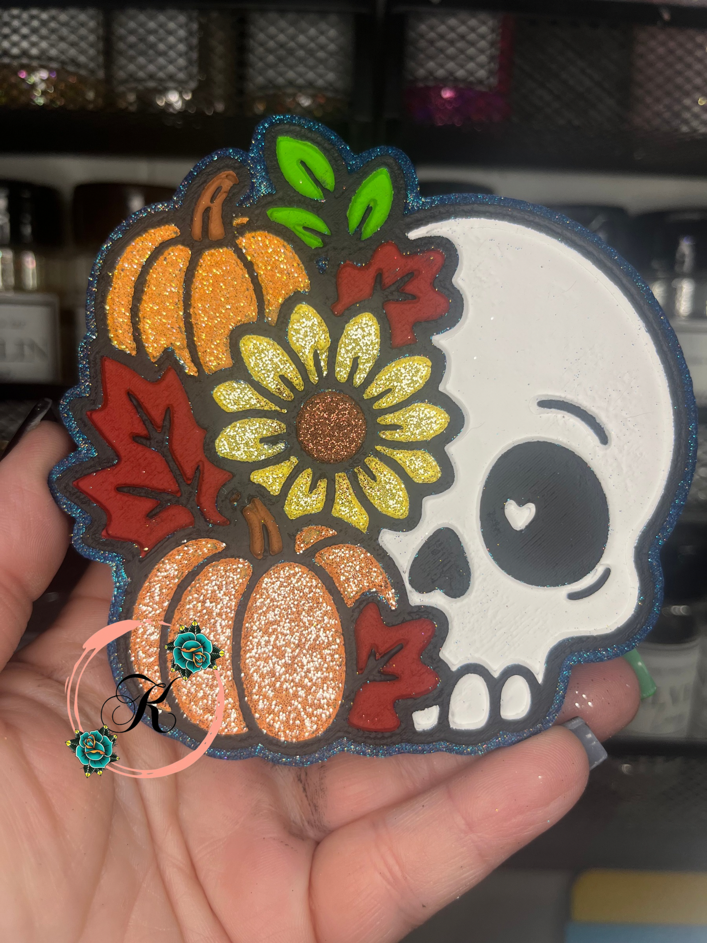 Fall Skull Freshie