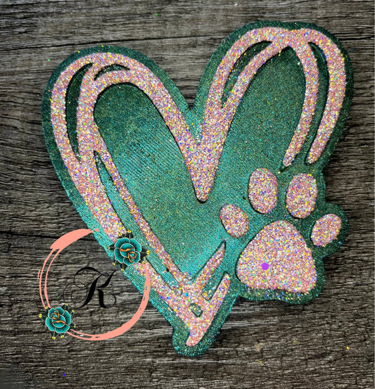 Heart Paw Freshie