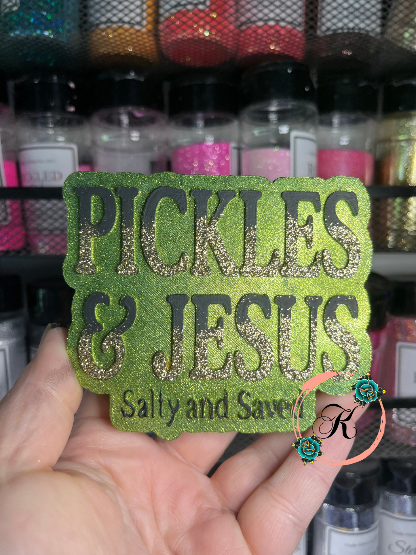 Pickles and Jesus Freshie
