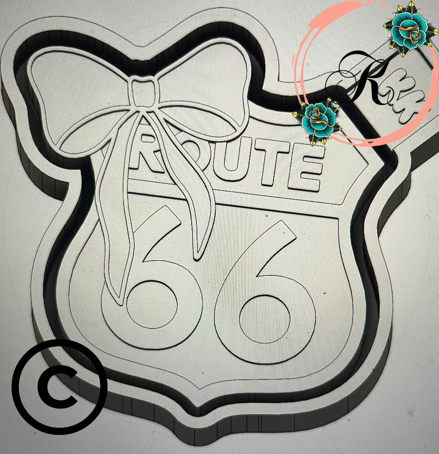 Route 66 with Bow Mold
