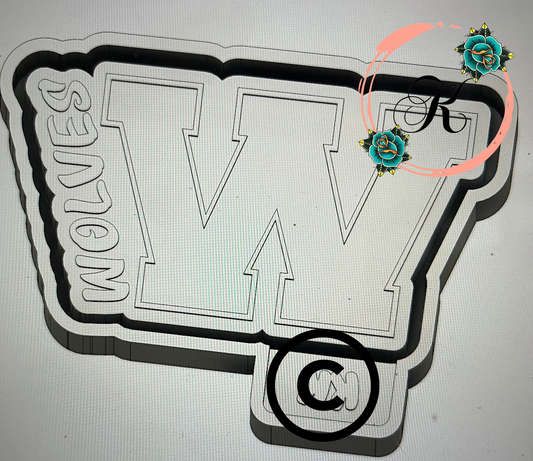 W Wolves Mold