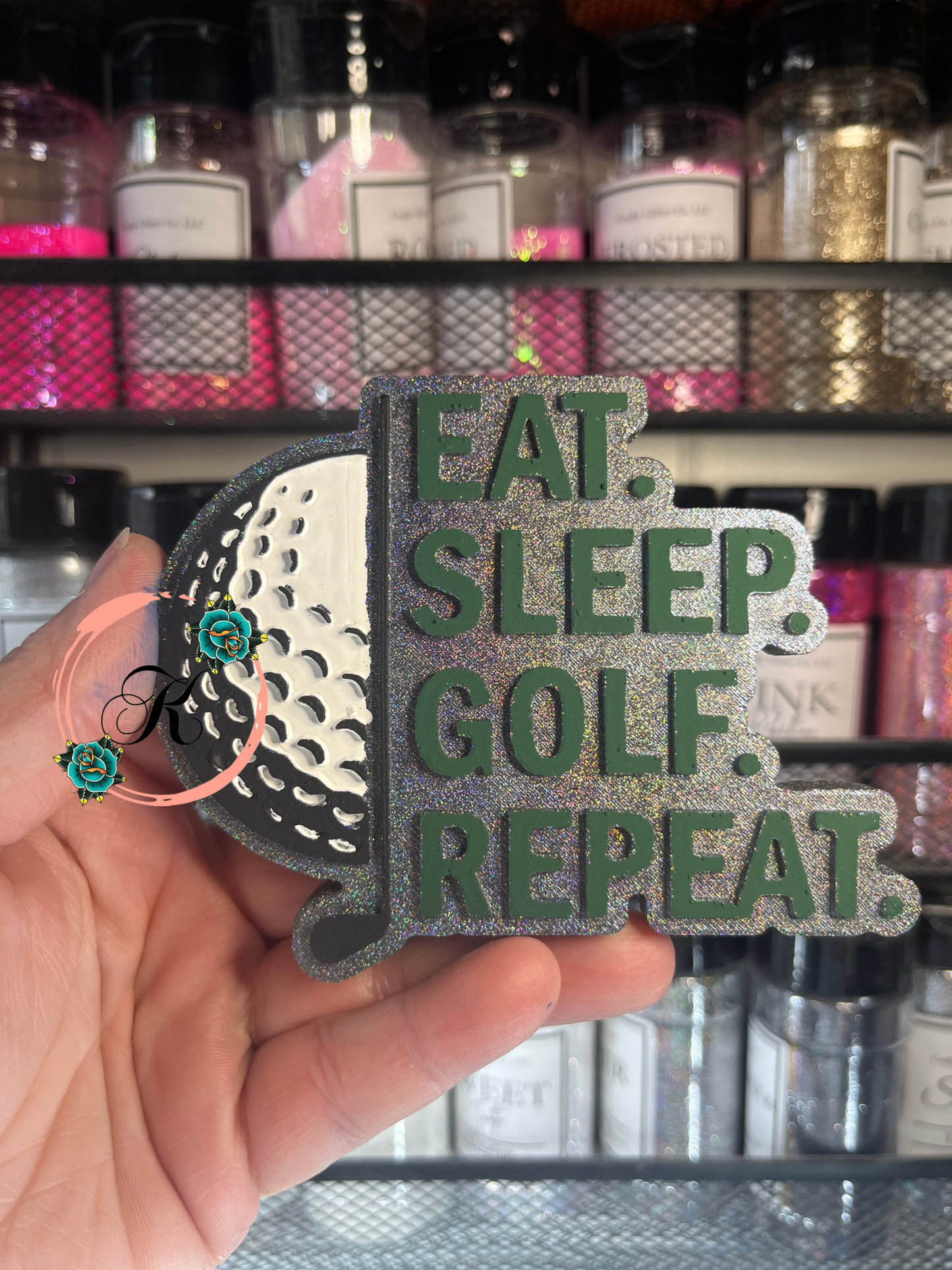 Eat Sleep Golf Repeat Freshie