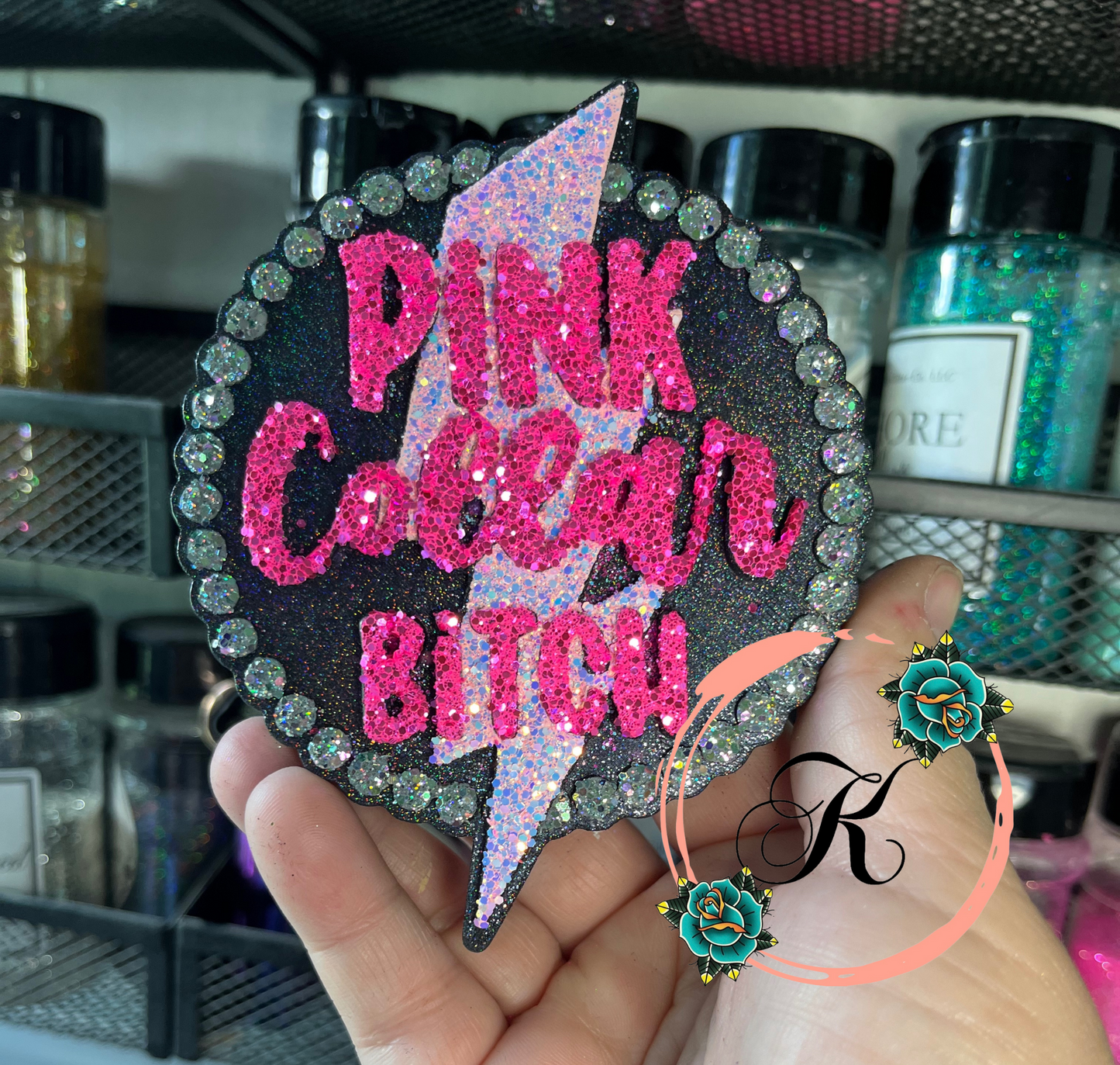 Pink Collar Bitch Freshie