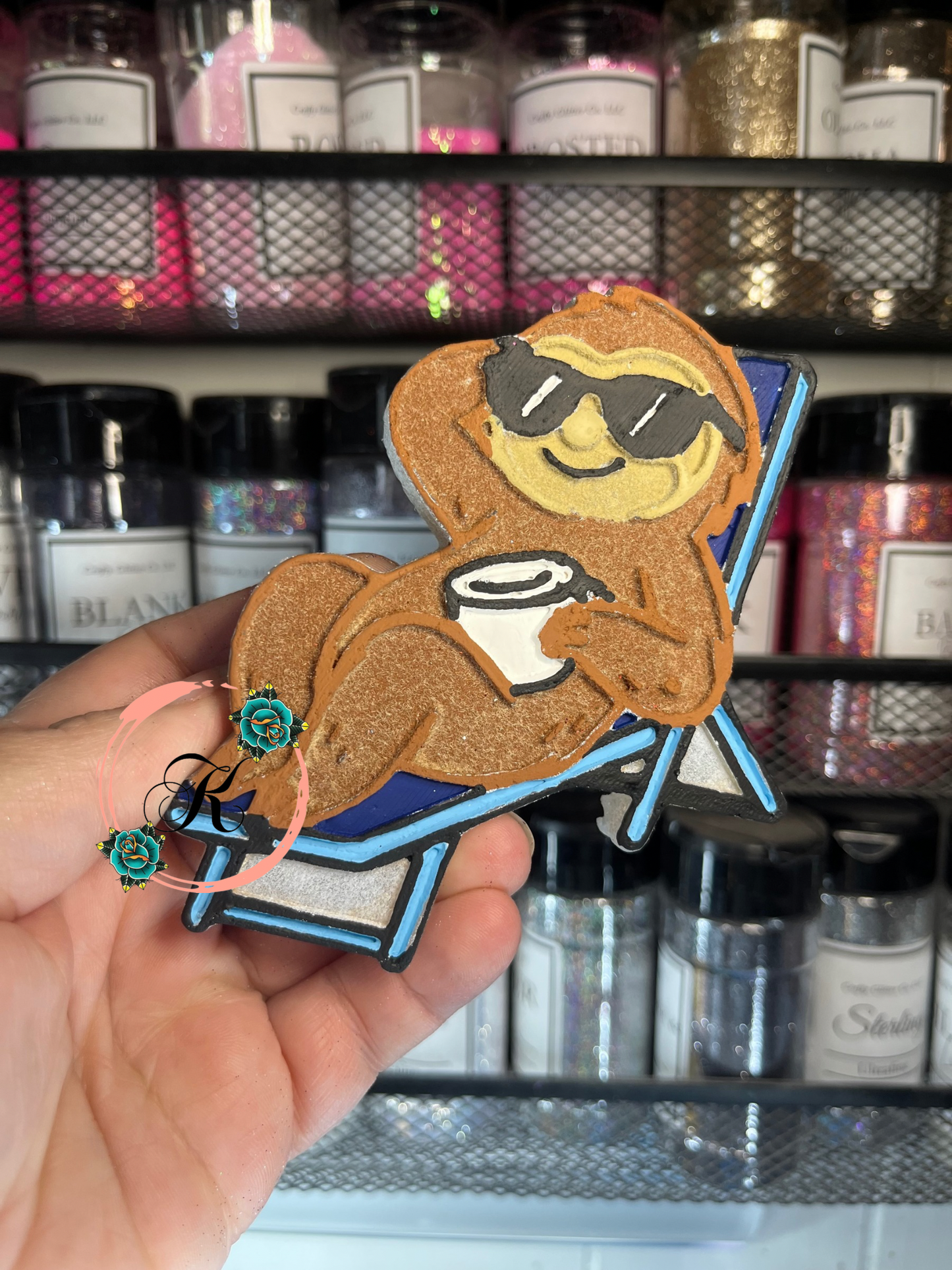 Relaxing Sloth Freshie