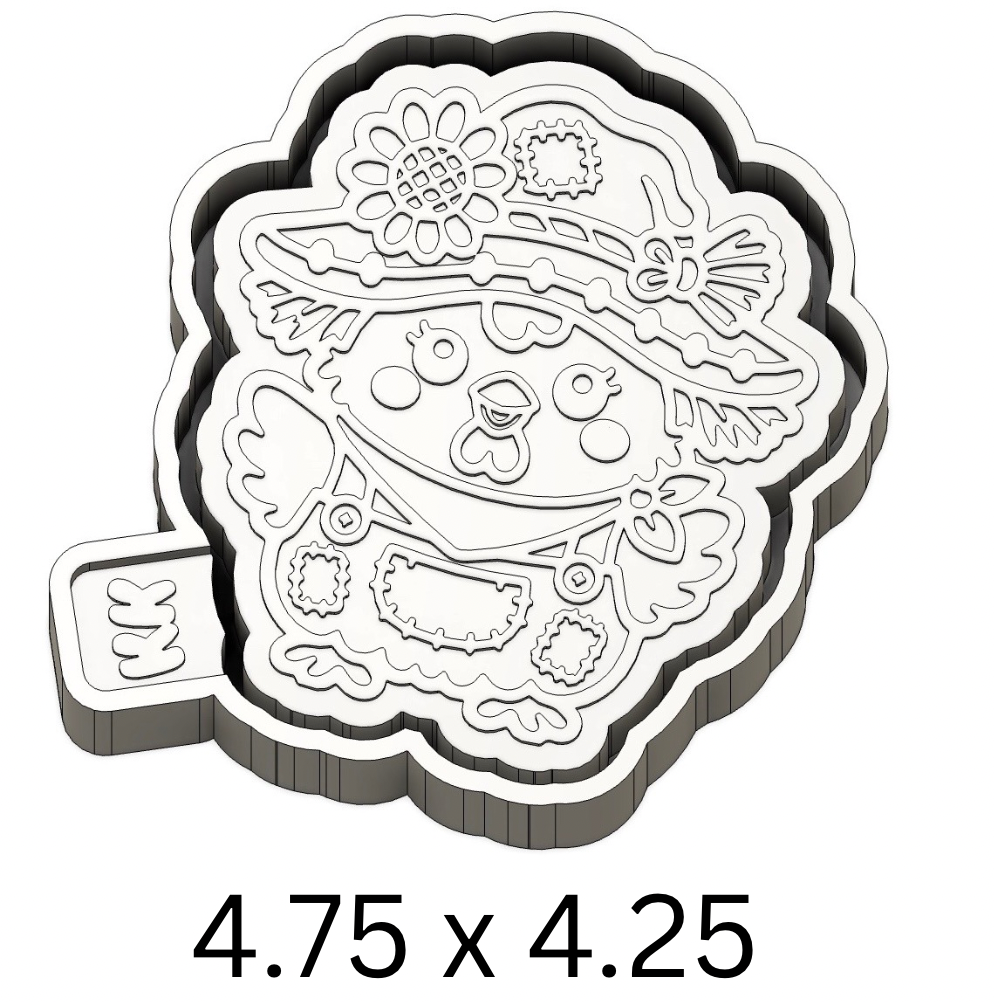 Scarecrow Chicken Mold
