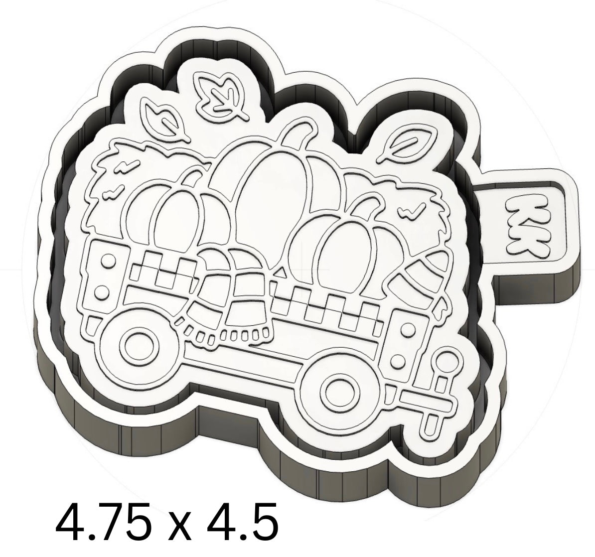 Pumpkin Cart Mold