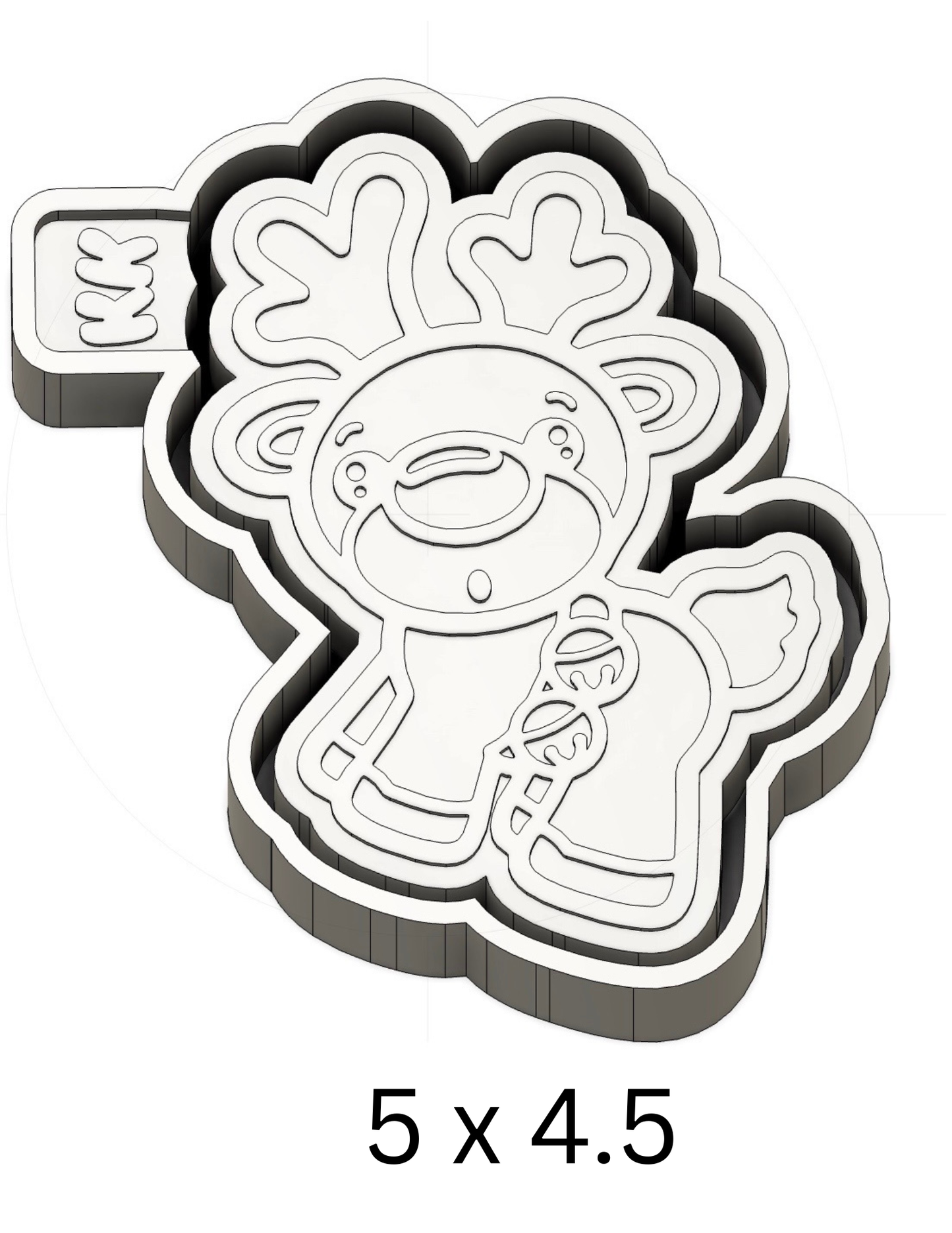 Cute Reindeer Mold