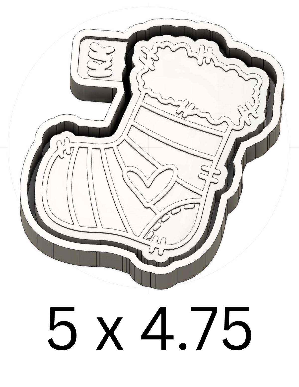 Whimsical Stocking Mold