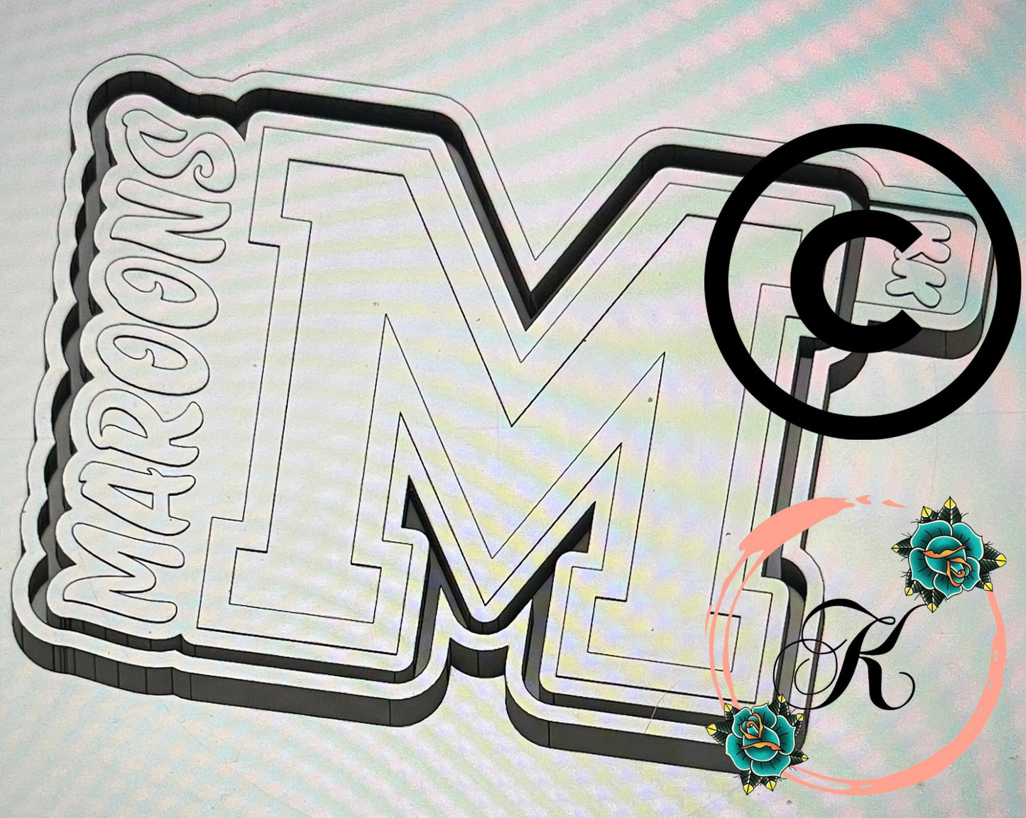 M Maroons Mold