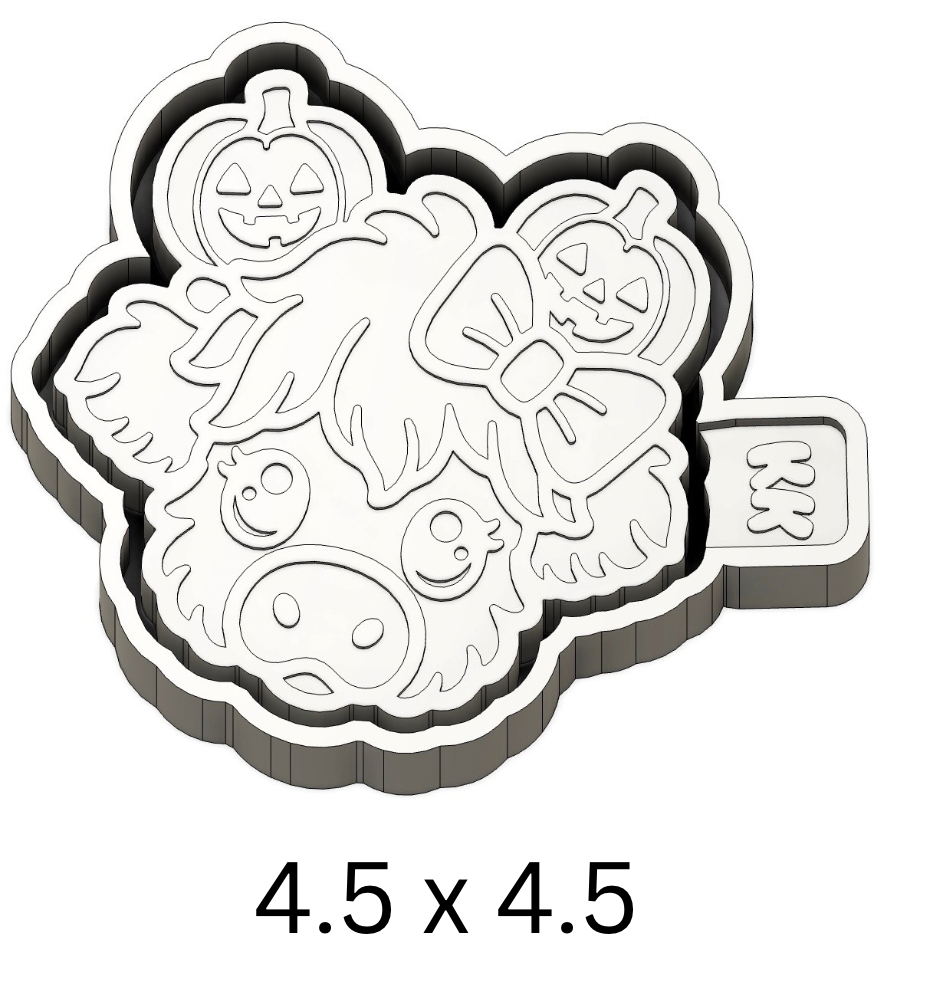 Highland with Pumpkin Buns Mold