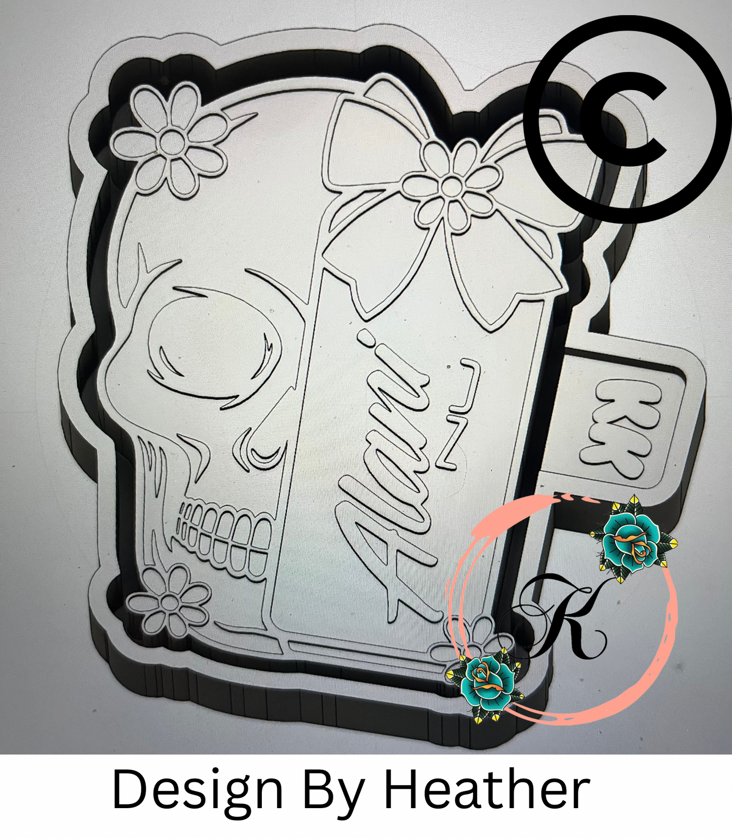 A Drink With Skull Mold