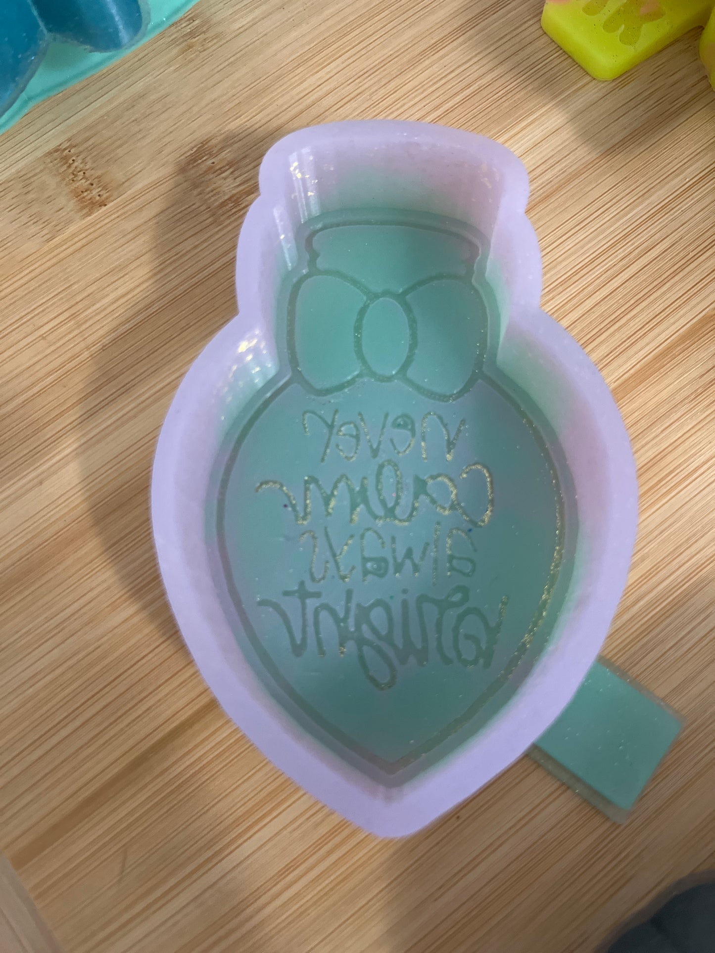 Never Calm Always Bright Destash