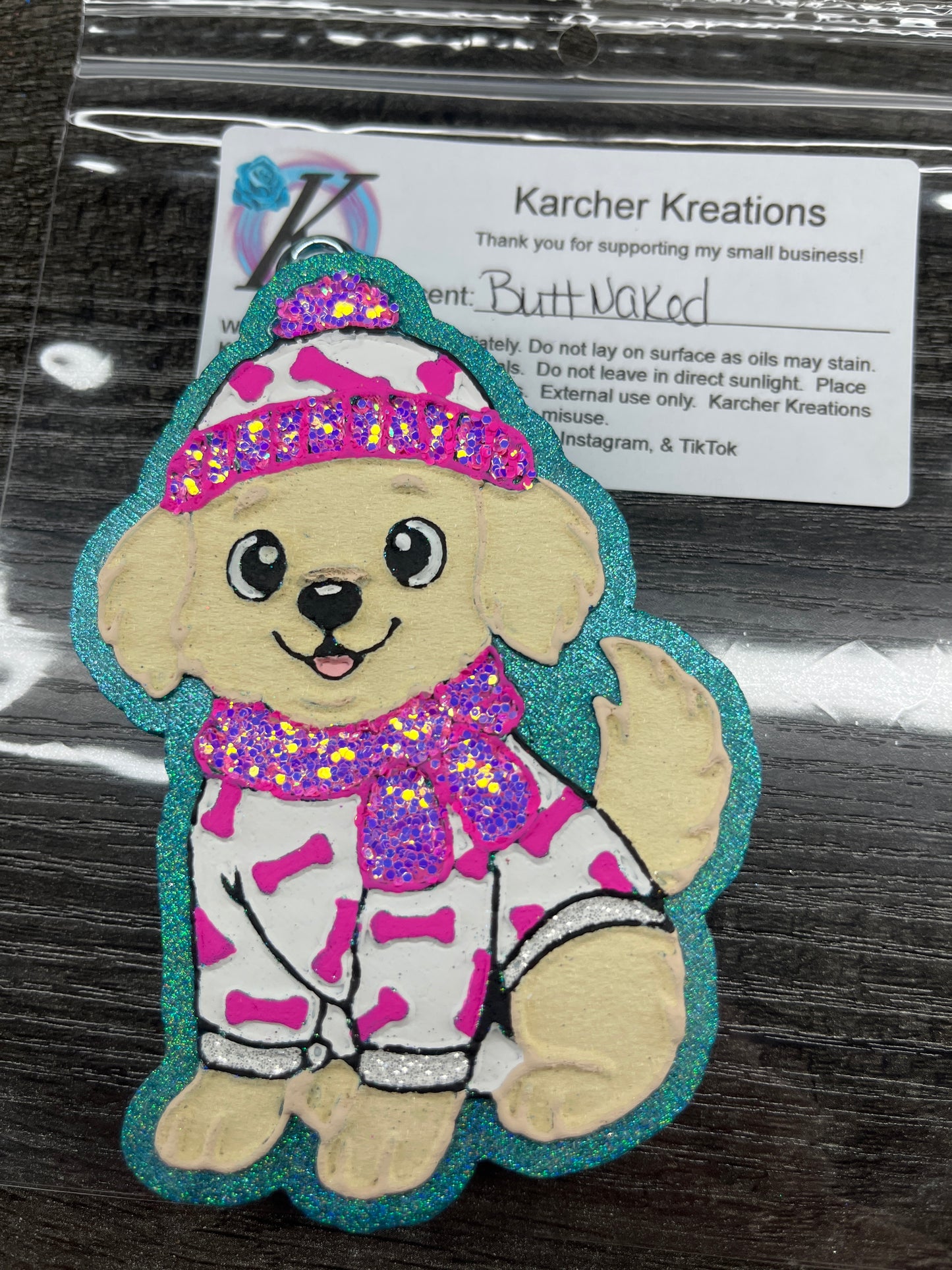 Dog with Bone Shirt….Butt Naked