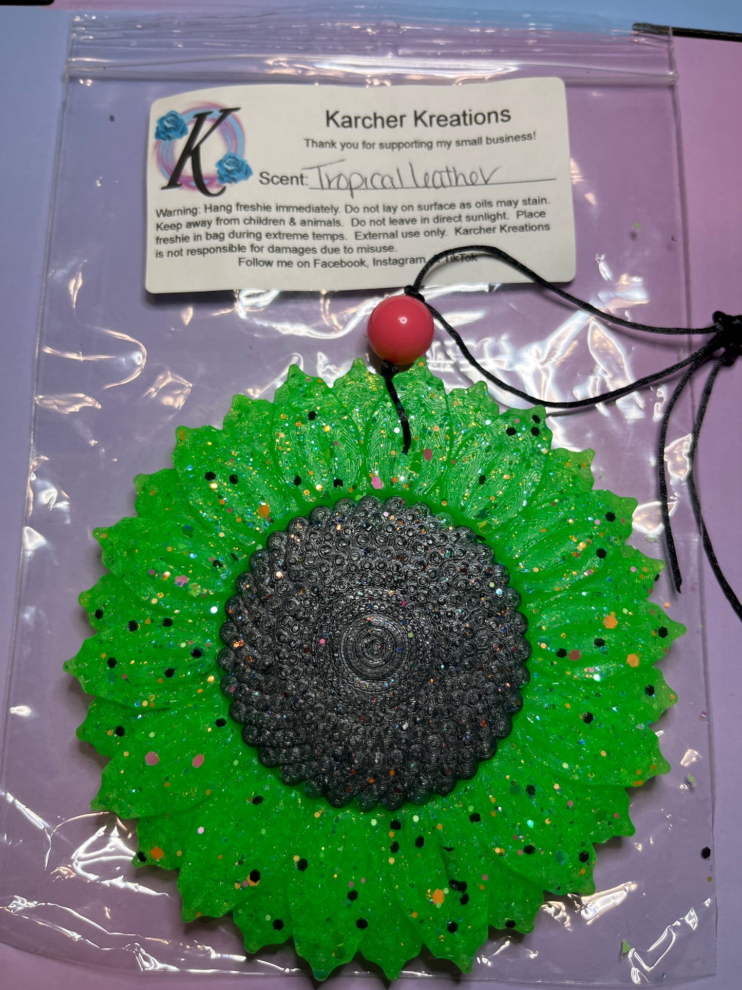 Sunflower- Tropical Leather